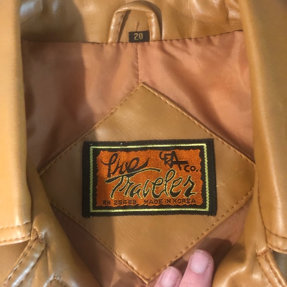 Vintage camel trench - Picture 6 of 8